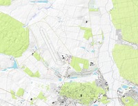 OpenTopoMap карта Гостомель и аэропорт Антонов, Украина в хорошем качестве