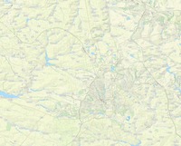 OSM Thunderforest Outdoors карта Донецка,Украина, ДНР в хорошем качестве